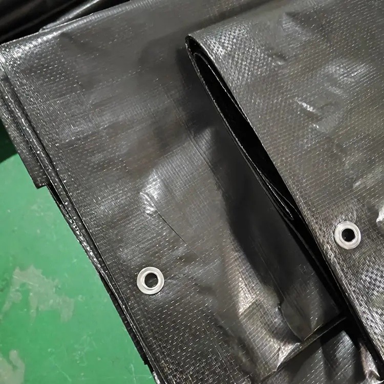 130 г чорної діви ПЕ Тарпаулін