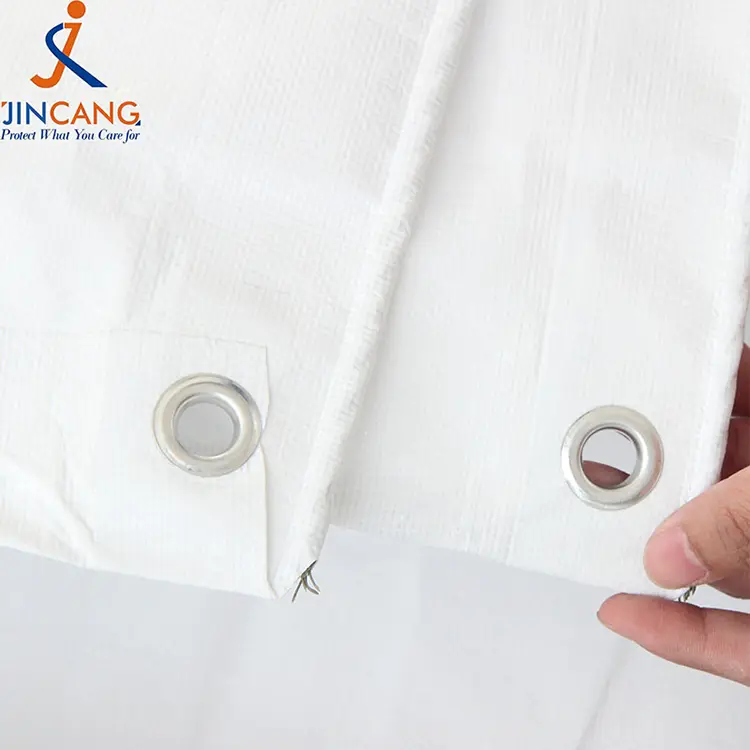 180 г білого кольору з друком PE Tarpaulin