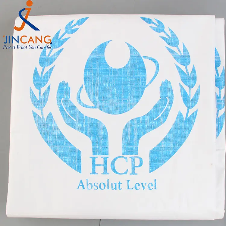 180 г білого кольору з друком PE Tarpaulin