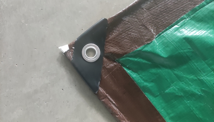 8'x10' 110GSM коричнево-зелений поліетиленовий брезент для захисту покриття 8'x10' 110GSM коричнево-зелений поліетиленовий брезент для захисту покриття