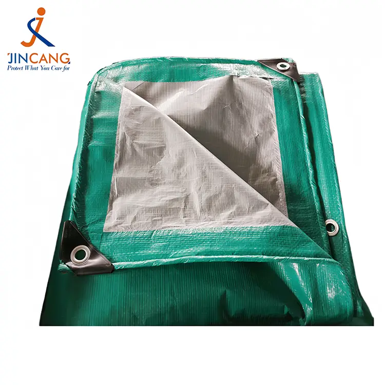 Чому варто вибрати 120GSM Green Silver PE брезент для надійного захисту на вулиці?