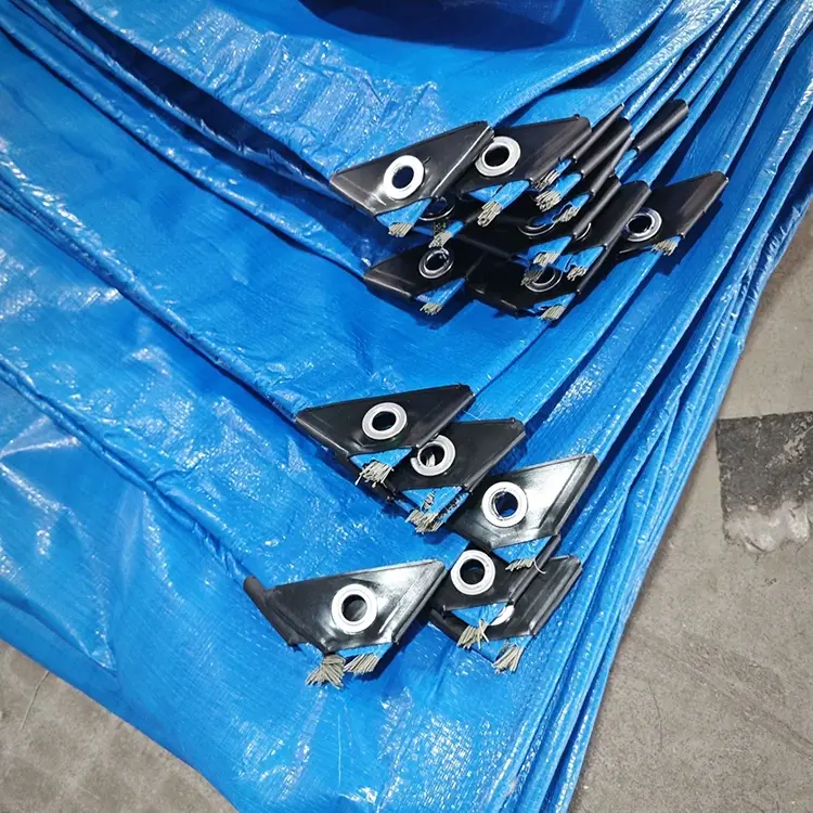 Синій 150GSM PE TARPAULIN
