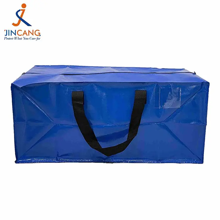 Супермаркет Складний PP плетений мішок, що рухається