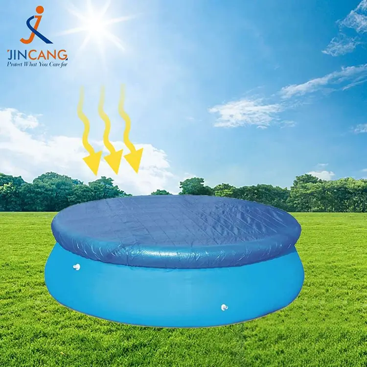 Круглі чохли в басейні