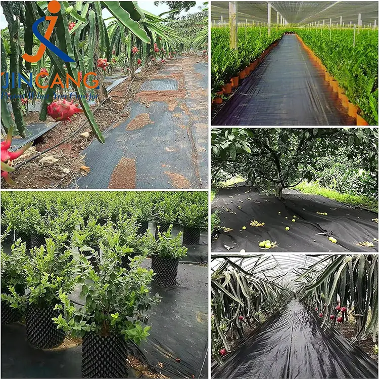 Тканинний килимок для боротьби з бур’янами